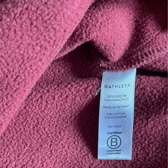 Athleta Plum Turtleneck Sweater Women’s Small Cozy Knit Pullover - Picture 6 of 8